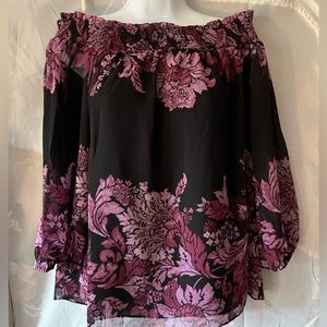 WHBM NWT off the shoulder top size medium